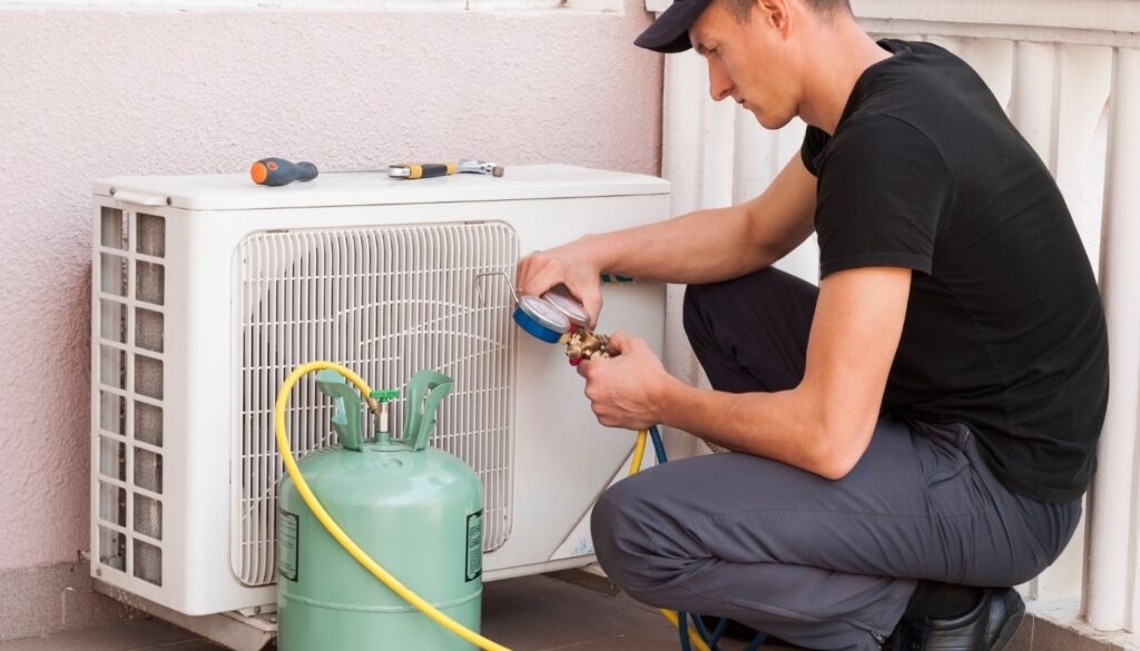 Air conditioner freon recharge San Diego
